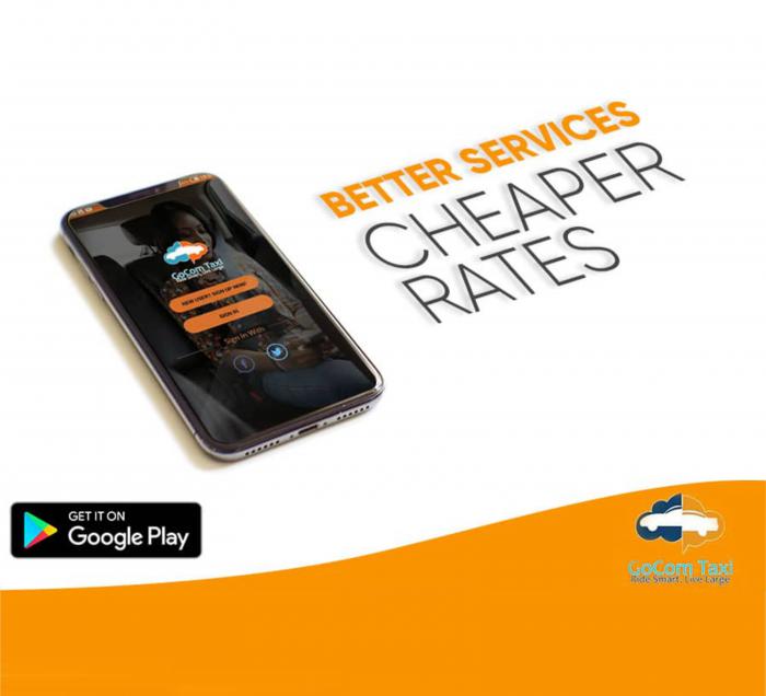 GoCOM Taxi app promotion